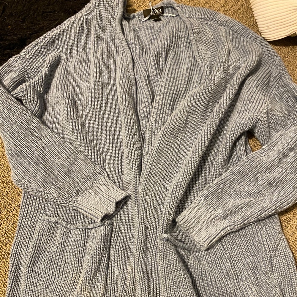 over sized knitted cardigan
